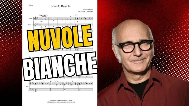nuvole-bianche-string-quartet-and-piano-sheet-music