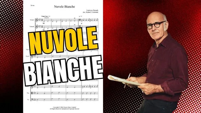 nuvole-bianche-string-quartet-sheet-music
