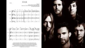 sugar-maroon-5-string-quartet-sheet-music