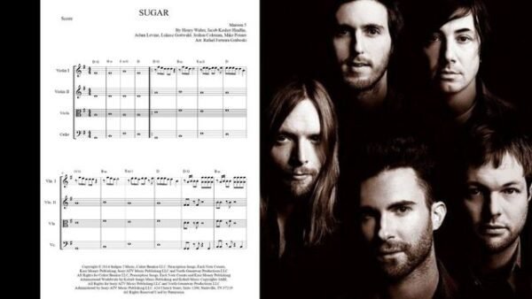 sugar-maroon-5-string-quartet-sheet-music