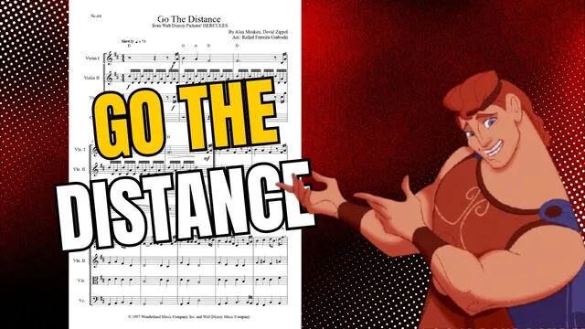 Go The Distance | Hercules | Quarteto de Cordas