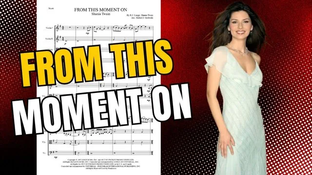 From This Moment On | Shania Twain | Quarteto de Cordas