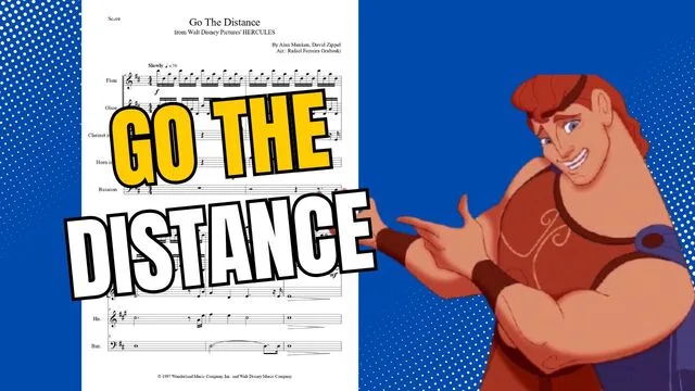 Go The Distance | Hercules | Quinteto de Sopros