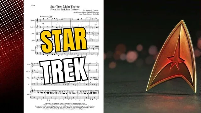 Star Trek Main Theme | Michael Giacchino | Quarteto de Cordas e Piano