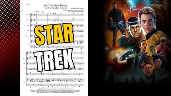 Star Trek Main Theme | Michael Giacchino | Orquestra de Cordas e Piano